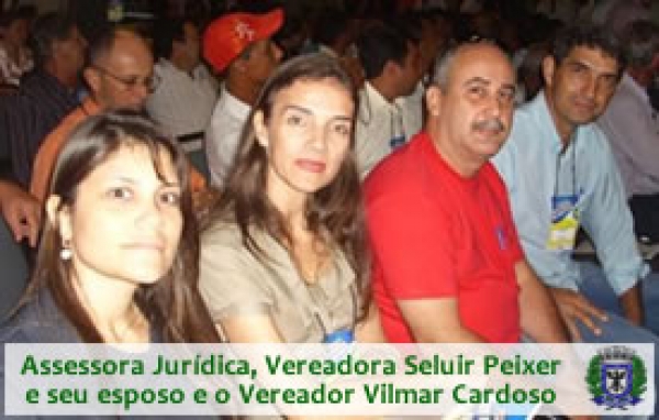 Vereadores de Aripuanã participam do 1º Congresso de Vereadores de MT