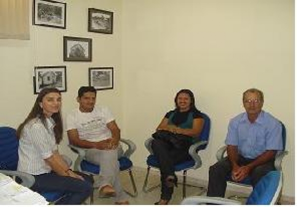 Presidenta da Câmara recebe visita de cortesia da vereadora Dorizete e do secr. de agricultura Juarez