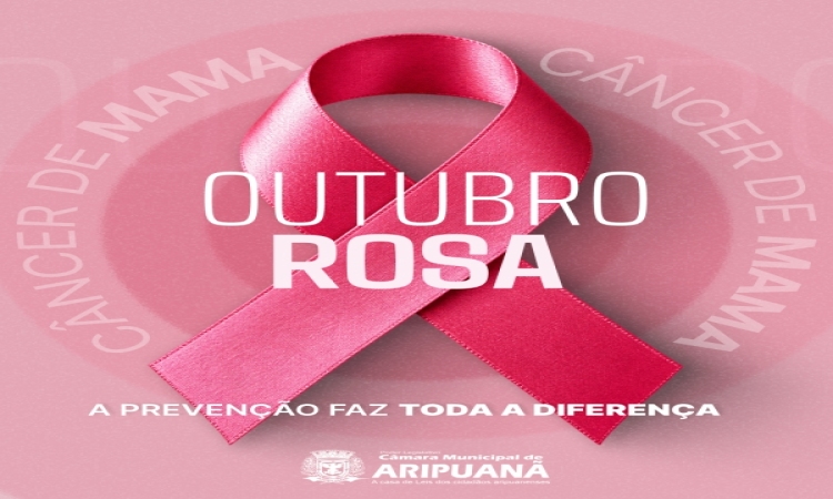 Outubro Rosa - Prevenção contra o Câncer de Mama